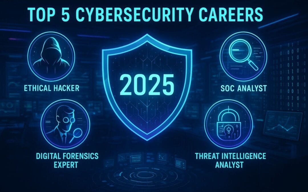 Top 5 Cybersecurity Careers in 2025 - Nexson IT Academy